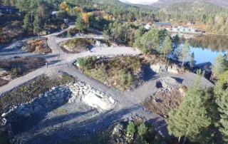Ferdig opparbeidede tomter i naturskjønne omgivelser i Barlind Hyttegrend.